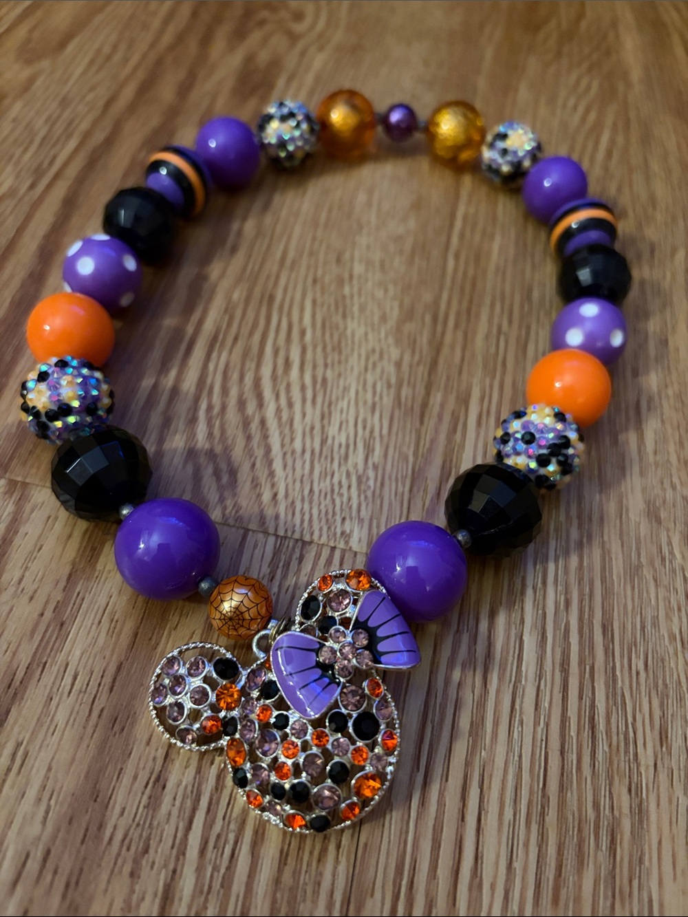 Disney theme Halloween necklace